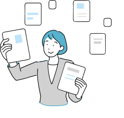 セミナーを選ぶ女性